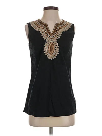 Pre-owned Willi Smith Sleeveless Blouse In Black