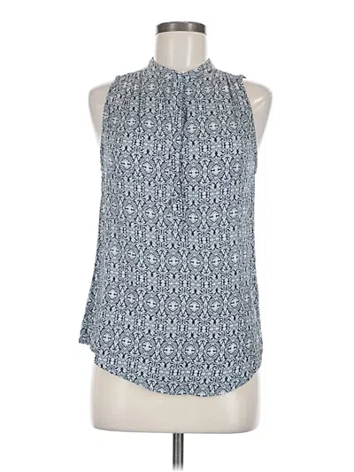 Pre-owned Willi Smith Sleeveless Blouse In Blue