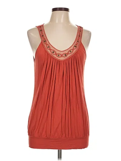 Pre-owned Willi Smith Sleeveless Blouse In Orange