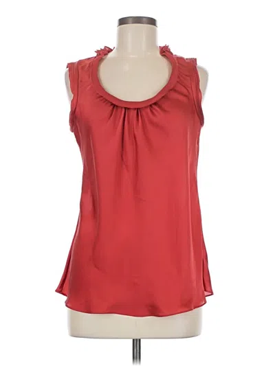 Pre-owned Willi Smith Sleeveless Blouse In Red