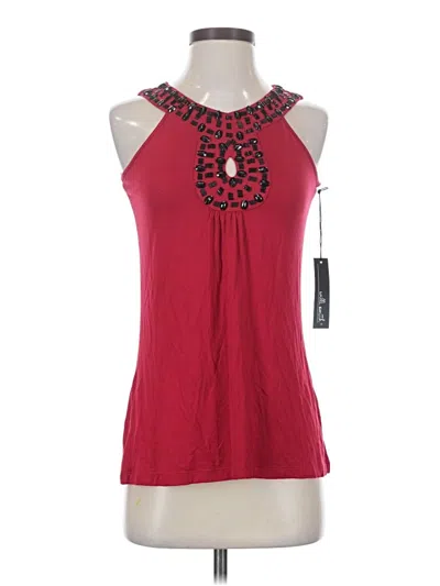 Willi Smith Sleeveless Blouse In Red