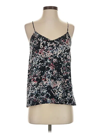 Pre-owned Willi Smith Sleeveless Top Black Halter Neckline Tops