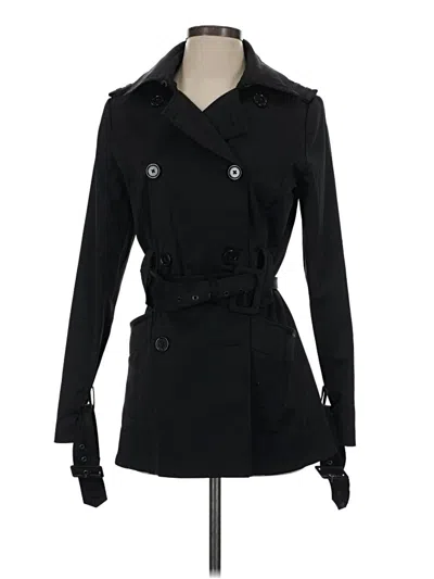 Pre-owned Willi Smith Trenchcoat In Black