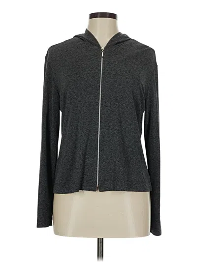 Pre-owned Willi Smith Zip Up Hoodie In Gray