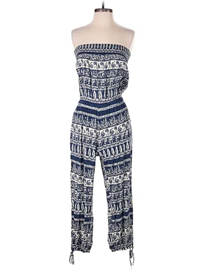 Pre-owned William B Jumpsuit In Blue