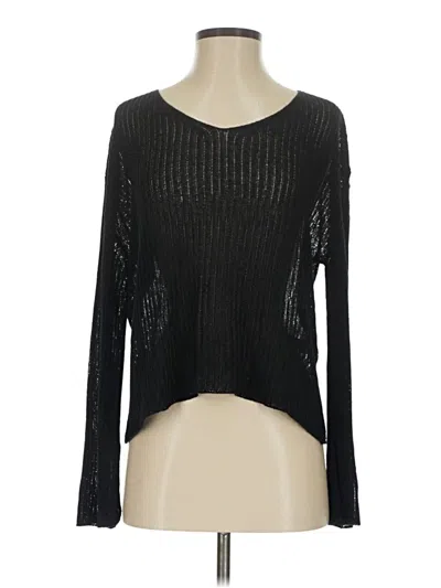 Pre-owned William B Pullover Sweater In Black