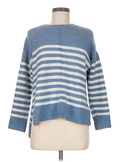 Pre-owned William B Pullover Sweater In Blue