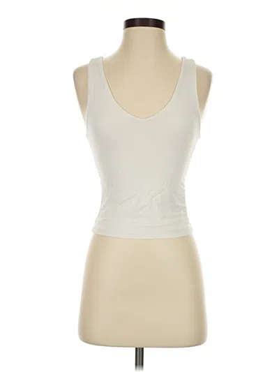 Pre-owned William B Tank Top Ivory Strapless Neckline Tops