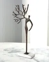 William D Scott Branch Man Sculpture In Bronze