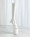 William D Scott Buffalo Leg In Matte White