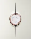 William D Scott Eclipse Agate Sconce
