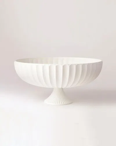 William D Scott Flute Footed Bowl