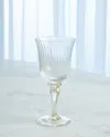 William D. Scott For Global Views Short Wine Glass In Gold