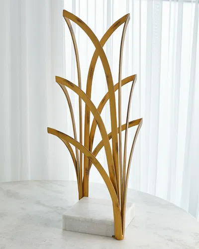 William D Scott Gold Arches Sculpture