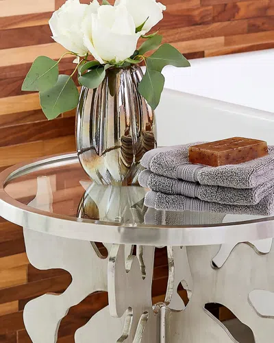 William D Scott Ribbed Vase - Medium