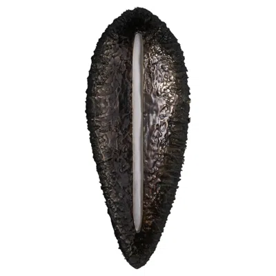 Pre-owned William Guillon Gravity Sconce In White Cast Bronze By