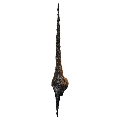 Pre-owned William Guillon High And Dry Sconce In Patinated Cast Bronze By  In Gold