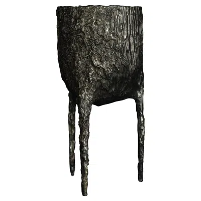 Pre-owned William Guillon Omnia Vanitas Vanité 13 Candelabra In Patinated Cast Bronze By  In Gold