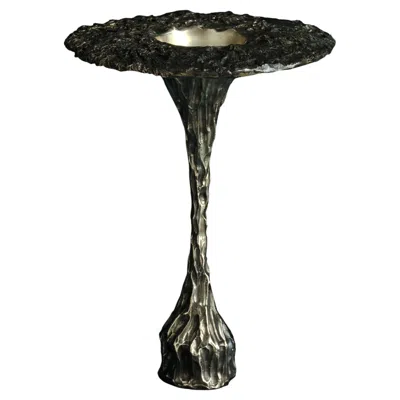 Pre-owned William Guillon Omnia Vanitas Vanité 24 Candelabra In Patinated Cast Bronze By  In Gold