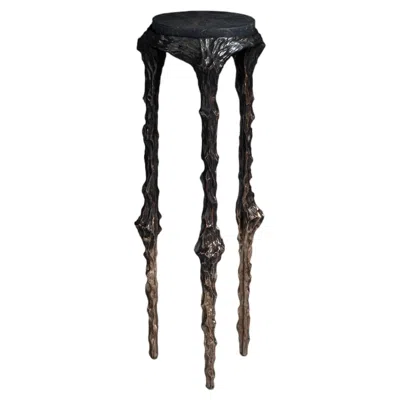 Pre-owned William Guillon Small She's Lost Control Pedestal In Cast Bronze By  In Gold