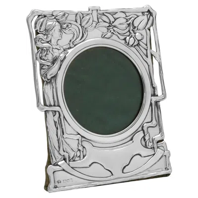 Pre-owned William Hutton & Sons Kate Harris For William Hutton - Art Nouveau Silver Photograph Frame - 1902