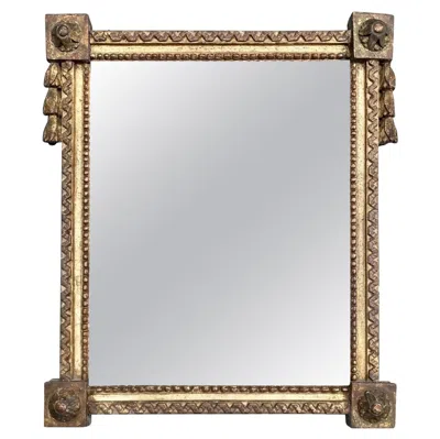 Pre-owned William Kent Antique  Mirror, Giltwood Frame, Palladian Style, 1730 In Brown