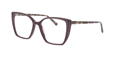 William Morris Arch 3 Women's Glasses, Burgundy, Size 53 In Brown