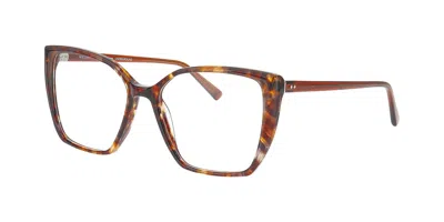 William Morris Arch 3 Women's Glasses, Tortoiseshell, Size 53 In Brown