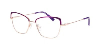 William Morris Canal 1 Women's Glasses, Gold, Size 52 In Multi