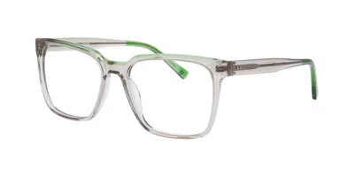 William Morris Carnaby 3 Men's Glasses, Clear, Size 55 In Green