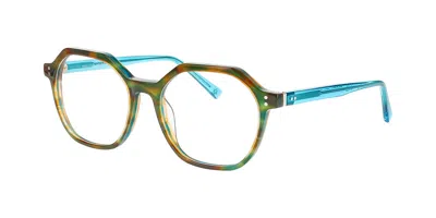 William Morris Covent 2 Women's Glasses, Tortoiseshell, Size 53 In Blue