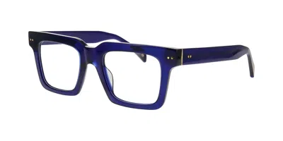 William Morris Finn 9035 Men's Glasses Blue Size 53 - Free Lenses - Blue Light Block Available In Black