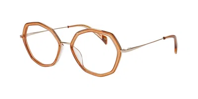 William Morris Fleur 1722 Women's Glasses Brown Size 53 - Free Lenses - Blue Light Block Available