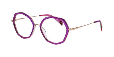 William Morris Fleur 3022 Women's Glasses Purple Size 53 - Free Lenses - Blue Light Block Available