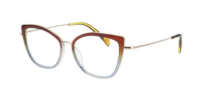 William Morris Gabby 5245 Women's Glasses Brown Size 53 - Free Lenses - Blue Light Block Available In Multi