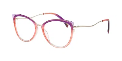 William Morris Gemma 3545 Women's Glasses Purple Size 53 - Free Lenses - Blue Light Block Available In Multi