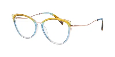 William Morris Gemma 9045 Women's Glasses Brown Size 53 - Free Lenses - Blue Light Block Available In Multi