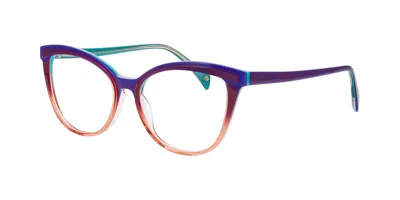 William Morris Goldie 3442 Women's Glasses Purple Size 53 - Free Lenses - Blue Light Block Available In Multi