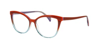 William Morris Goldie 5042 Women's Glasses Blue Size 53 - Free Lenses - Blue Light Block Available In Orange
