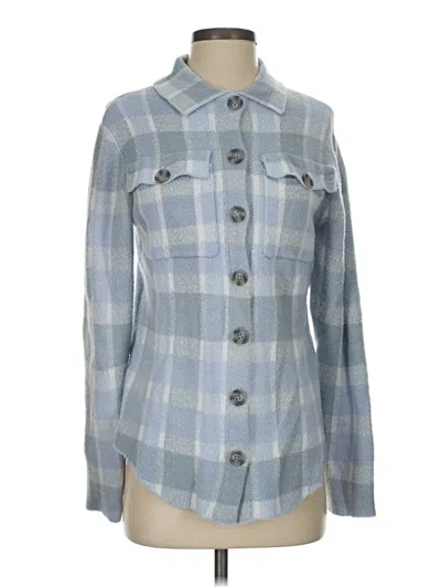 Pre-owned William Rast Cardigan Sweater In Blue