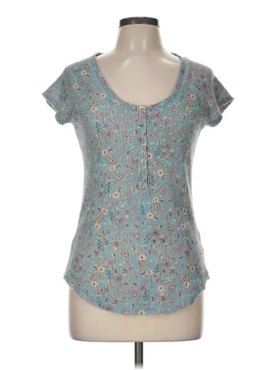 Pre-owned William Rast Cardigan Sweater In Blue