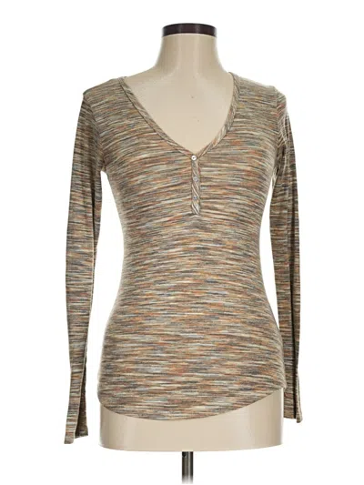 Pre-owned William Rast Cardigan Sweater In Brown