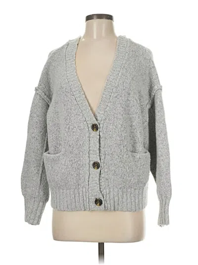Pre-owned William Rast Cardigan Sweater In Gray