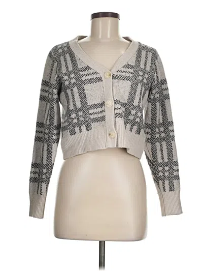 Pre-owned William Rast Cardigan Sweater In Gray
