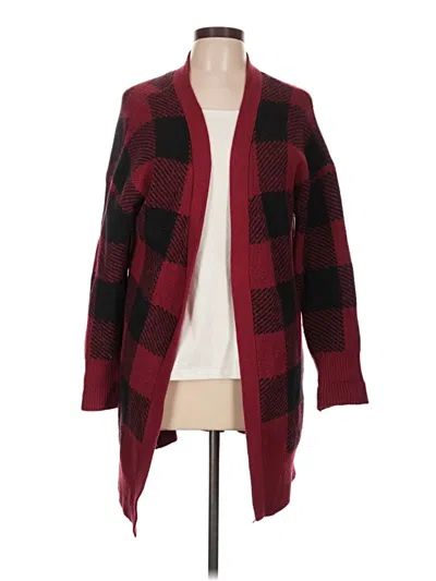 Pre-owned William Rast Cardigan Sweater In Red