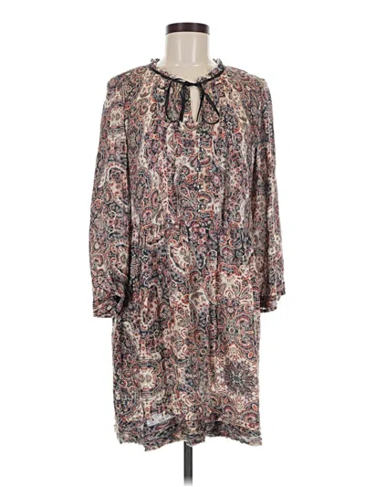 Pre-owned William Rast Casual Dress In Gray