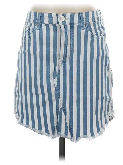 Pre-owned William Rast Denim Skirt In Blue