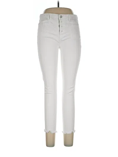 Pre-owned William Rast Jeans In Ivory