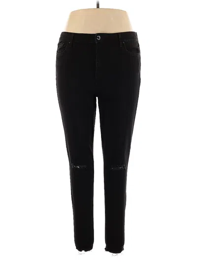 Pre-owned William Rast Jeggings In Black