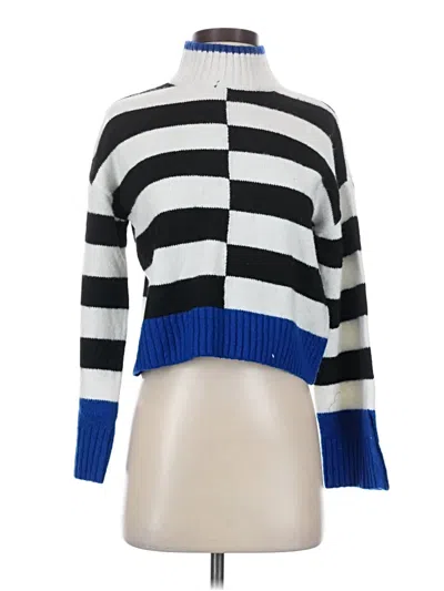 Pre-owned William Rast Pullover Sweater In Blue